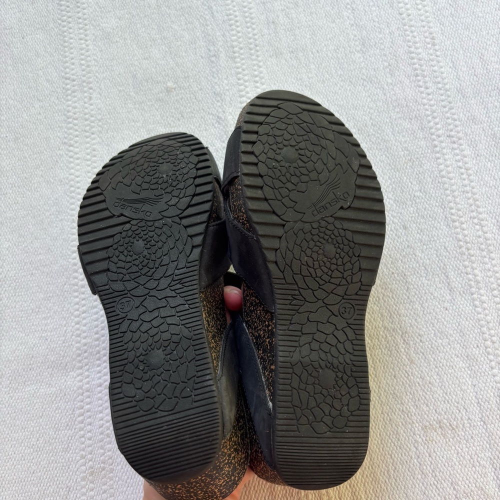 DANSKO Womens Susie Milled Nubuck Sandals size 37 - Picture 6 of 11